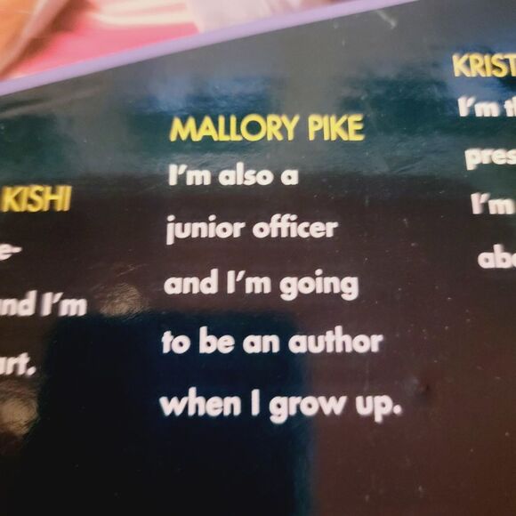 The Babysitters Club Doll Vintage Mallory 18" Kenner 1993 New in box - Picture 8 of 9